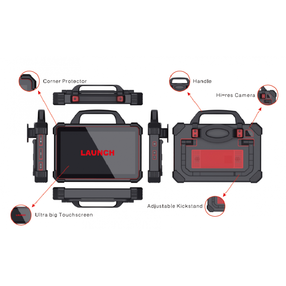 Launch X431 PAD VII PAD 7 with ADAS Calibration Automotive Diagnostic