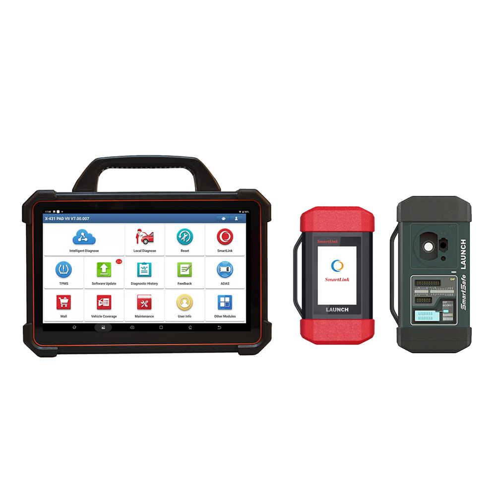 Launch X431 PRO5 PRO 5 Scanner With Smart Box 3.0 And X431 XPROG3 and TSGUN  TPMS diagnostic tool