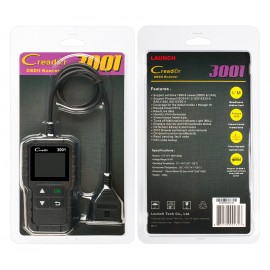 Original Launch Creader 3001 OBDII / EOBD Code Scanner Support Languages Same as AL419