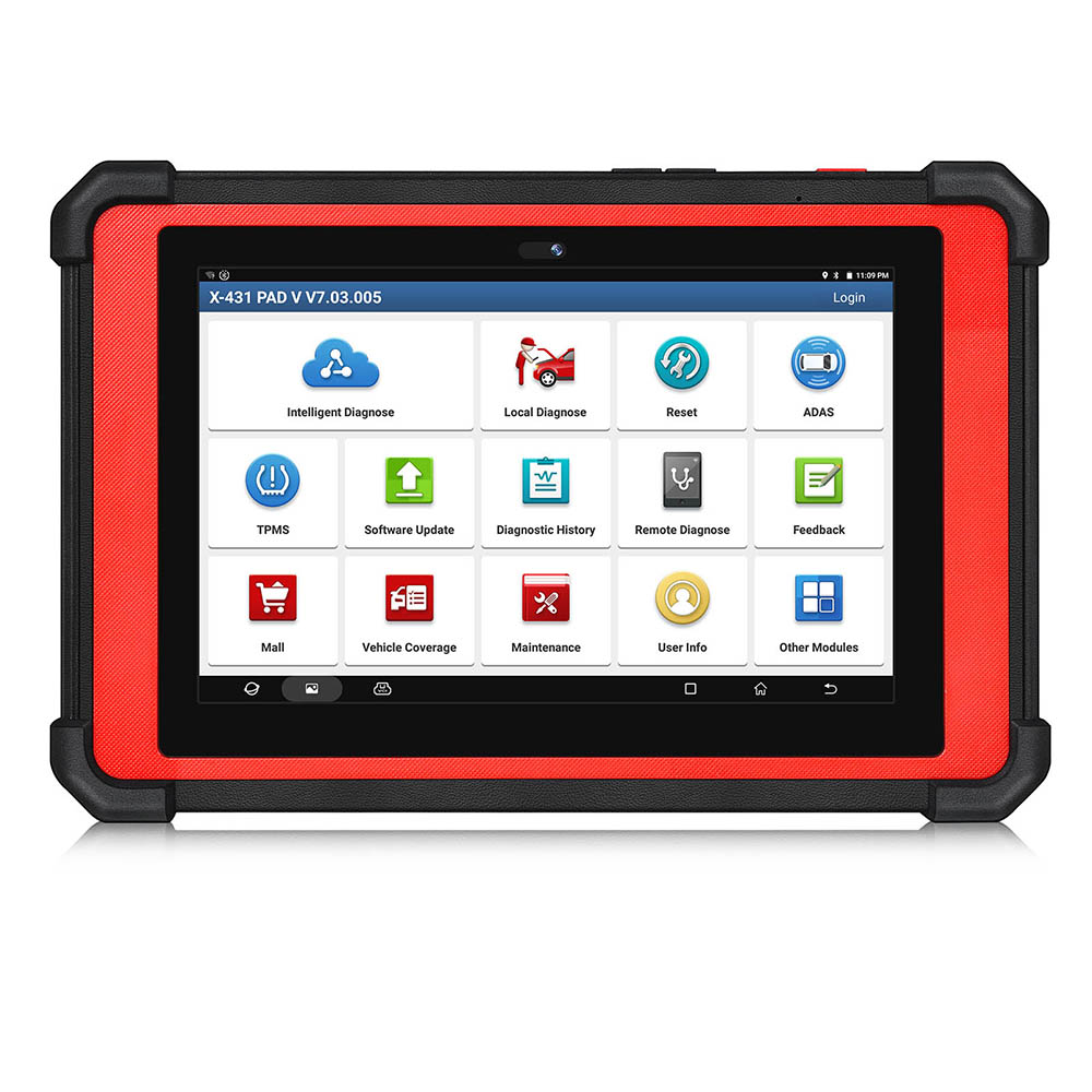 Launch X431 PAD V with SmartBox 3.0 Automotive Diagnostic Tool Support