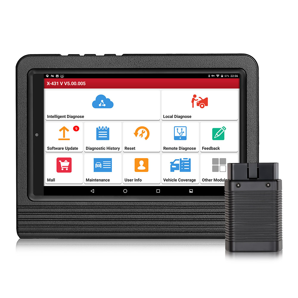 2023 Launch X431 V V5.0 8inch Tablet Wifi/Bluetooth Full System Diagnostic Tool 2 Years Free Update Online