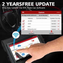 2023 Launch X431 V V5.0 8inch Tablet Wifi/Bluetooth Full System Diagnostic Tool 2 Years Free Update Online