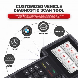 Thinkcar Thinkscan S99 Full System Diagnose Scanner Code Reader DIY Anyone Car OBD2  Oil/Brake/SAS/ETS/DPF Reset Diagnostic Tool