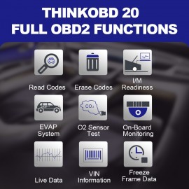 THINKCAR THINKOBD 20 Auto OBD2 Code Reader Check Engine Light Car Scanner Professional OBD 2 Scanner Automotivo Diagnostic Tool