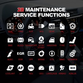 Thinkcar Thinkscan Max Auto OBD2 Diagnostic Tools Full System ECU Coding Bidirectional Control 28 Reset Launch CRP909X MK808