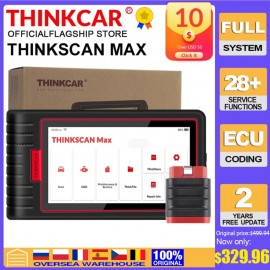 Thinkcar Thinkscan Max Auto OBD2 Diagnostic Tools Full System ECU Coding Bidirectional Control 28 Reset Launch CRP909X MK808