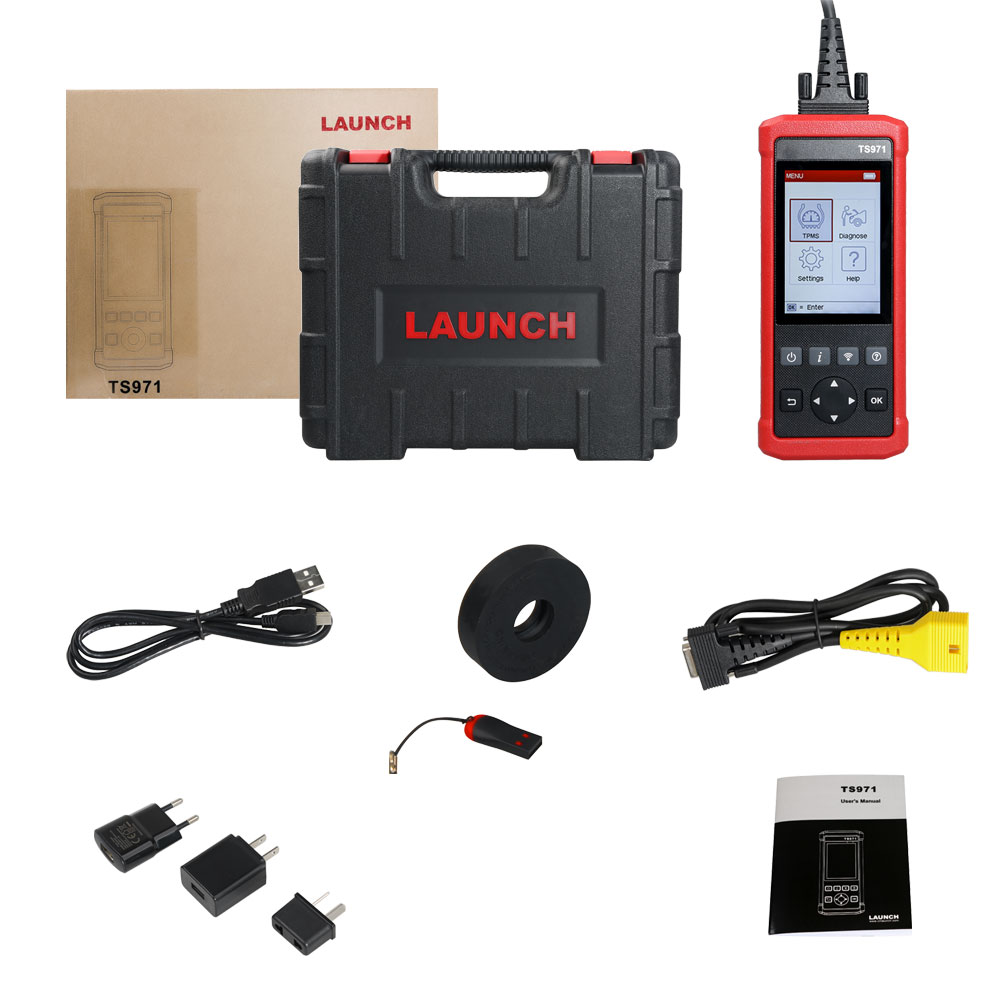 LAUNCH TS971 TPMS Bluetooth Activation Tool Wireless Car Tire Pressure