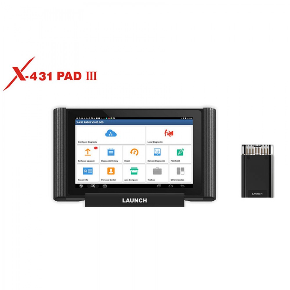 Original LAUNCH X431 PAD III PAD 3 V2.0 Global Version Full System Diagnostic Tool Support Coding and Programming Free Update Online for 3 Years