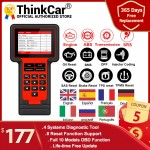 Thinkcar TS609 OBD2 Scanner Engine ABS SRS Transmission Diagnostic tool ThinkScan 609 code reader scanner with 8 reset Function