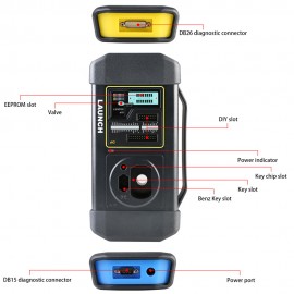 Launch X431 PROS V5.0 Car Scanner With Launch X431 GIII X-PROG 3