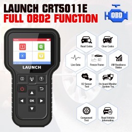 LAUNCH X431 CRT5011E TPMS Tire Pressure Diagnsotic Tool 315MHz 433MHz Sensor Activation Programing Learning Reading OBD2 Scanner