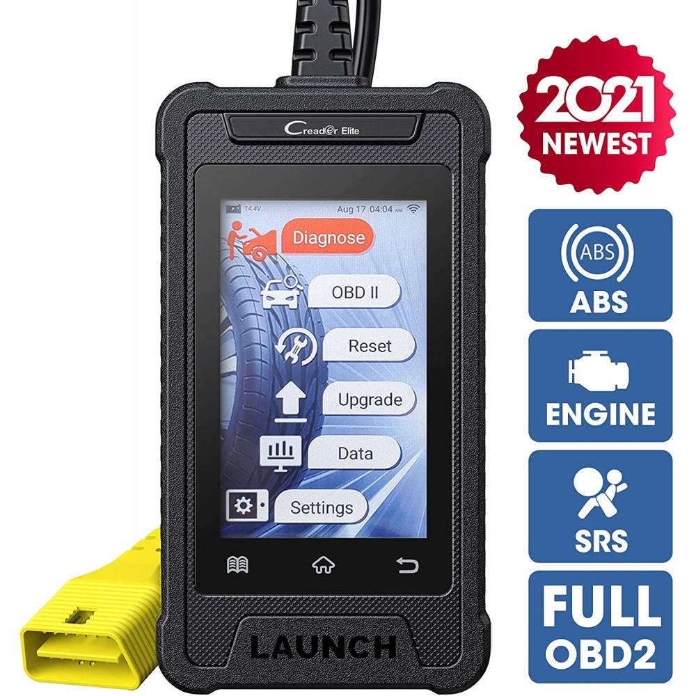 LAUNCH CRE300 Code Reader Scan Tool OBD2 Diagnostic Scanner ABS SRS Check Engine Diagnostic tools Automotive Tools OBD2 Scanner