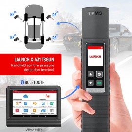 Launch X-431 TSGUN TPMS Tire Pressure Detector Handheld Terminator X431 TSGUN Sensor Activator Programming Tool