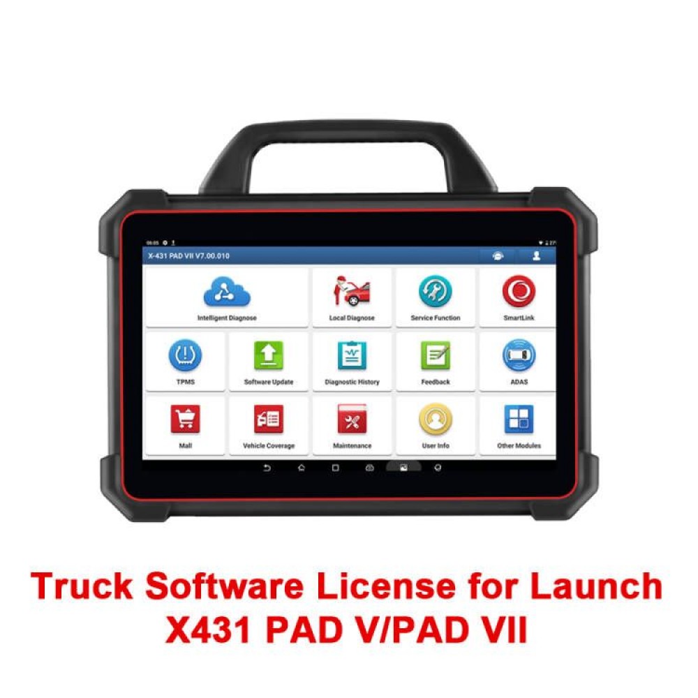 Heavy Duty Truck Software License for Launch X431 PAD V and PAD VII