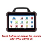 Heavy Duty Truck Software License for Launch X431 PAD V and PAD VII