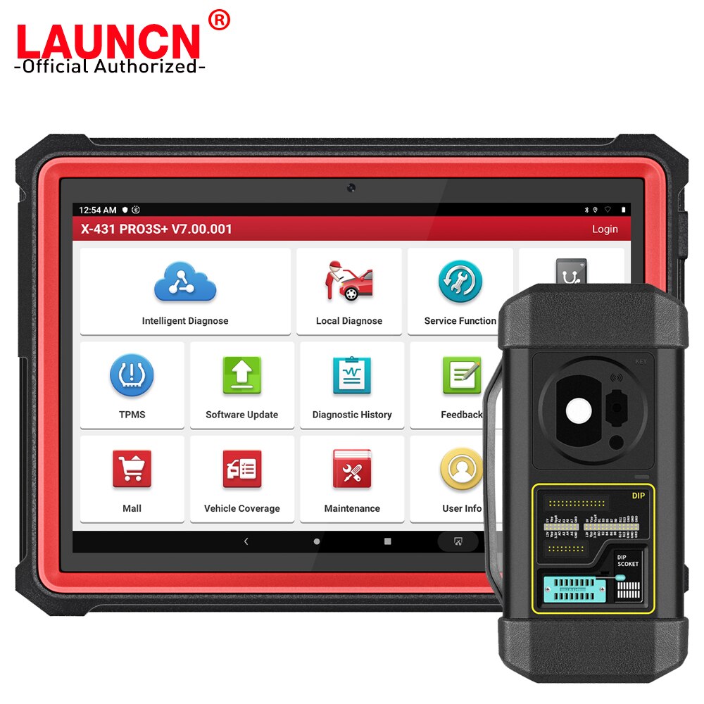 LAUNCH X431 Pro3s Plus 10.1&quot; OBD2 Diagnostic Scanner ECU Coding X431 X-PROG 3 Vehicle Immobilizer Programmer Key programmer tool 2 Years Free Update