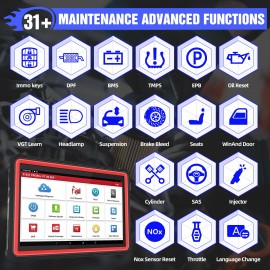 LAUNCH X431 Pro3s Plus 10.1&quot; OBD2 Diagnostic Scanner ECU Coding X431 X-PROG 3 Vehicle Immobilizer Programmer Key programmer tool 2 Years Free Update