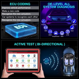 LAUNCH X431 Pro3s Plus 10.1&quot; OBD2 Diagnostic Scanner ECU Coding X431 X-PROG 3 Vehicle Immobilizer Programmer Key programmer tool 2 Years Free Update