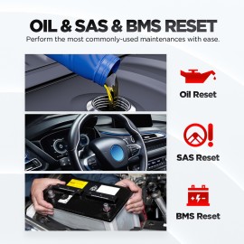 LAUNCH CR629 OBD2 Scanner Code Reader Engine SRS ABS Airbag Diagnose Active Test Oil SAS BMS Diagnostic Tools Automotive Tools