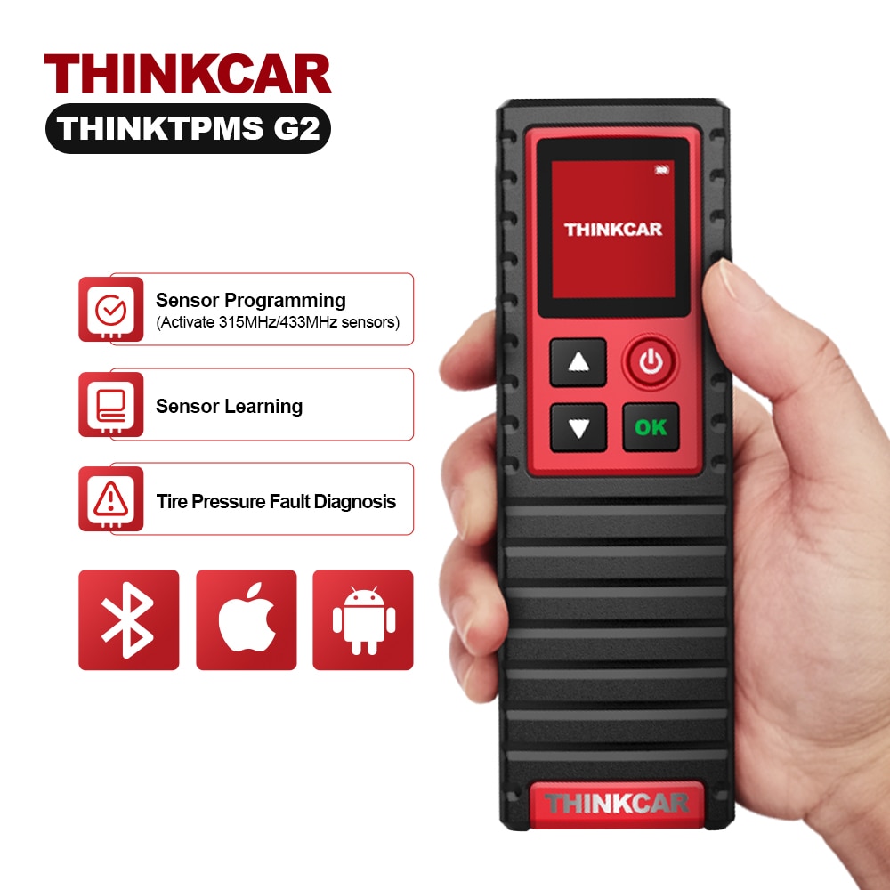 THINKCAR THINKTPMS G2 TPMS Car Tire Pressure Diagnostic Tool Automotive TPMS Sensor Activator Programming Learning For Thinktool