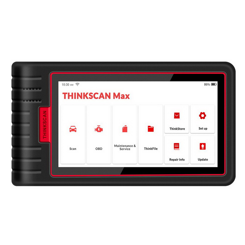 THINKCAR ThinkScan Max Full Systems OBD2 Diagnostic Scanner 28 Reset Service Bi-Directional Test Scanner CRP909E