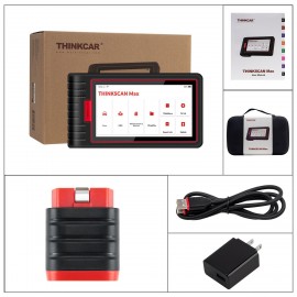 THINKCAR ThinkScan Max Full Systems OBD2 Diagnostic Scanner 28 Reset Service Bi-Directional Test Scanner CRP909E