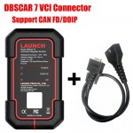 Original LAUNCH DBScar VII DBSCAR7 Bluetooth OBD2 Scanner Supports CAN FD Doip Protocols Powerful All Systems For X431 V