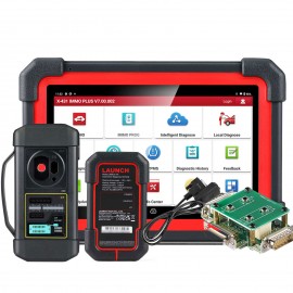 LAUNCH X431 IMMO PLUS with XPROG3, MCU3 Adapter Board Kit and Smart Key Simulator