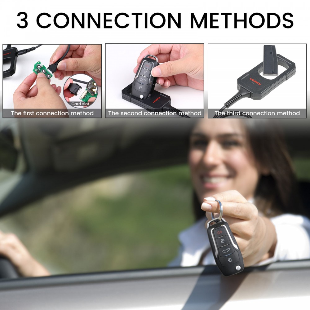 2023 Launch X431 Key Programmer Remote Maker with Super Chip and 4 Sets ...