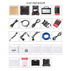 Launch X-431 PAD VII PAD 7 Elite Automotive Diagnostic Tool Support Online Coding Programming and ADAS Calibration Free shipping