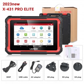 2024 Launch X431 PROS ELITE Bidirectional Scan Tool with CANFD ECU Coding Full System 32+ Special Function VAG Guide