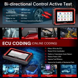 2024 Launch X431 PROS ELITE Bidirectional Scan Tool with CANFD ECU Coding Full System 32+ Special Function VAG Guide