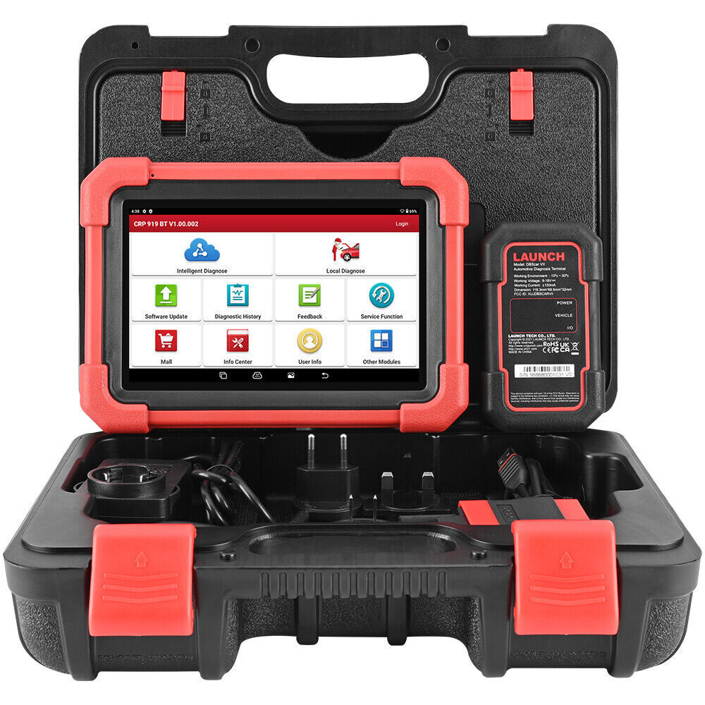 2023 LAUNCH CRP919X BT Diagnostic Scanner with Bluetooth Supports CAN FD DoIP and ECU Coding Global Version