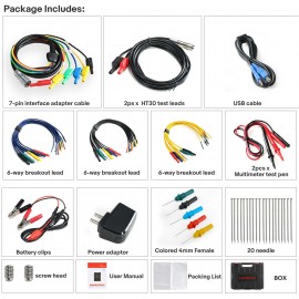 Launch X-431 Sensorbox S2-2 DC USB Oscilloscope 2 Channels Handheld Sensor Simulator and Tester for X431 PAD V/ PAD VII