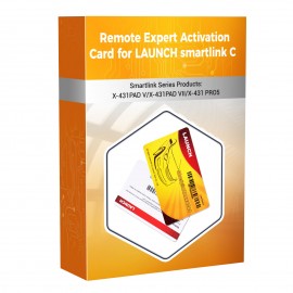 Launch X-431 SmartLink C Super Remote Diagnosis Function Activation Card License (For Times Cards Users) Get free 1 times Activation Card