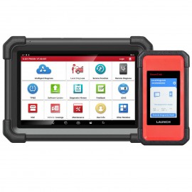 LAUNCH X431 PRO3S+ SmartLink HD 12V Car 24V Truck Heavy Duty OBDII Bidirectional Diagnostic Tool ECU Coding Active Test 31+ Reset Services