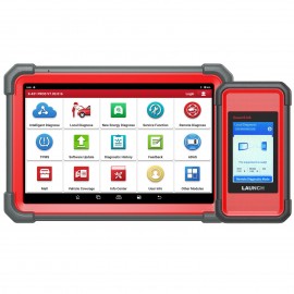 LAUNCH X431 PRO 5 Diagnostic Tool and HD Heavy Duty Truck Software Authorization and Adapters Package Support Both Car and Truck (12V & 24V) free shipping