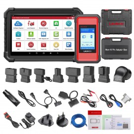 LAUNCH X431 PRO3S+ Elite Bidirectional Scan Tool with Smartlink Support J2534, Topology Map, 60+Service, Online Coding, CANFD/DoIP/D-PDU/CAN 2.0