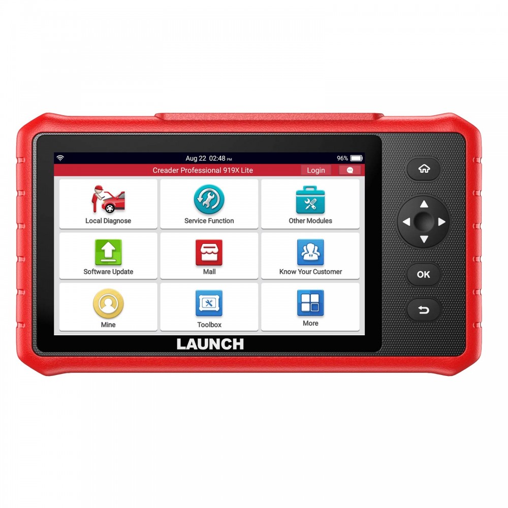 2025 LAUNCH X431 CRP919X Lite Bidirectional Scan Tool All System OBD2 Diagnostic Scanner, 32 Reset Services, Injector Coding, Auto VIN