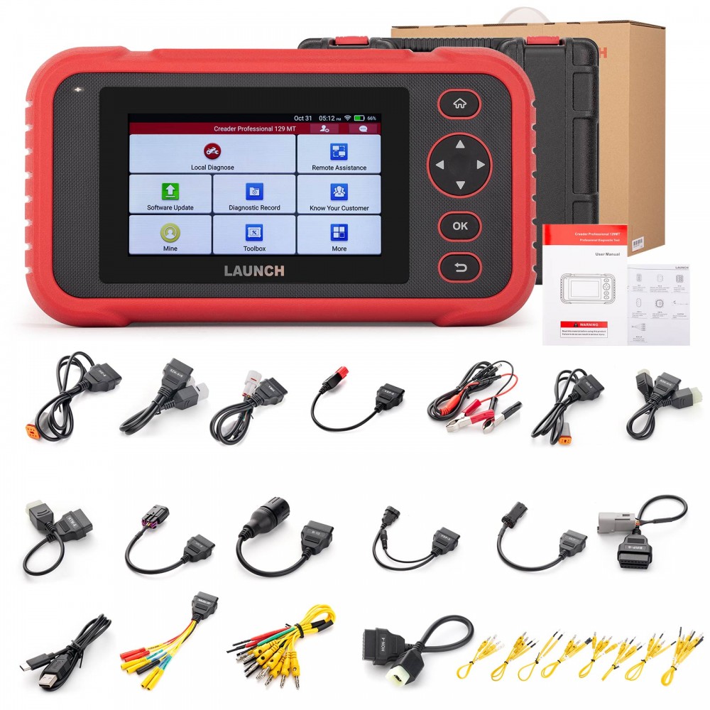Launch Creader Professional CRP129MT Motorcycle Diagnostic Tool Supports 39 Motorcycle Brands
