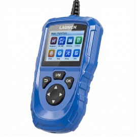 LAUNCH CR HD V2 Commercial Vehicle Code Reader Truck Scanner Supports HD OBD & EOBD Fast Fault Code Reading/Clearing, Battery Check