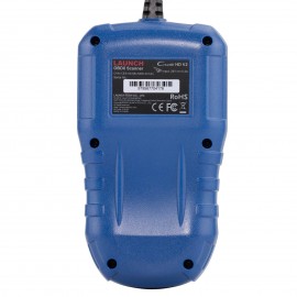 LAUNCH CR HD V2 Commercial Vehicle Code Reader Truck Scanner Supports HD OBD & EOBD Fast Fault Code Reading/Clearing, Battery Check