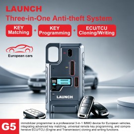 LAUNCH X-431 X-PROG5 G5 Immobilizer & Key Programmer Supports Key Matching, Key Programming, ECU/TCU Cloning & Writing Updated Version of X-PROG3