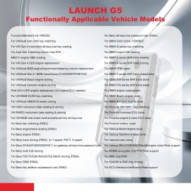 LAUNCH X-431 X-PROG5 G5 Immobilizer & Key Programmer Supports Key Matching, Key Programming, ECU/TCU Cloning & Writing Updated Version of X-PROG3