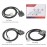 Launch Toyota All Keys Lost Adapter Kit Include with CH-01 H Non-Smart Key, CH-02 24-PIN and CH-03 27-PIN Adapters