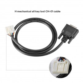 Launch Toyota All Keys Lost Adapter Kit Include with CH-01 H Non-Smart Key, CH-02 24-PIN and CH-03 27-PIN Adapters