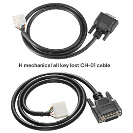 Launch Toyota All Keys Lost Adapter Kit Include with CH-01 H Non-Smart Key, CH-02 24-PIN and CH-03 27-PIN Adapters