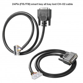 Launch Toyota All Keys Lost Adapter Kit Include with CH-01 H Non-Smart Key, CH-02 24-PIN and CH-03 27-PIN Adapters
