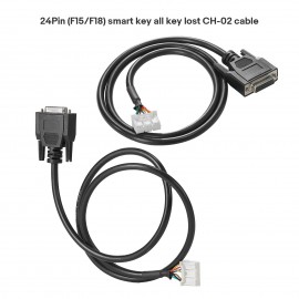 Launch Toyota All Keys Lost Adapter Kit Include with CH-01 H Non-Smart Key, CH-02 24-PIN and CH-03 27-PIN Adapters
