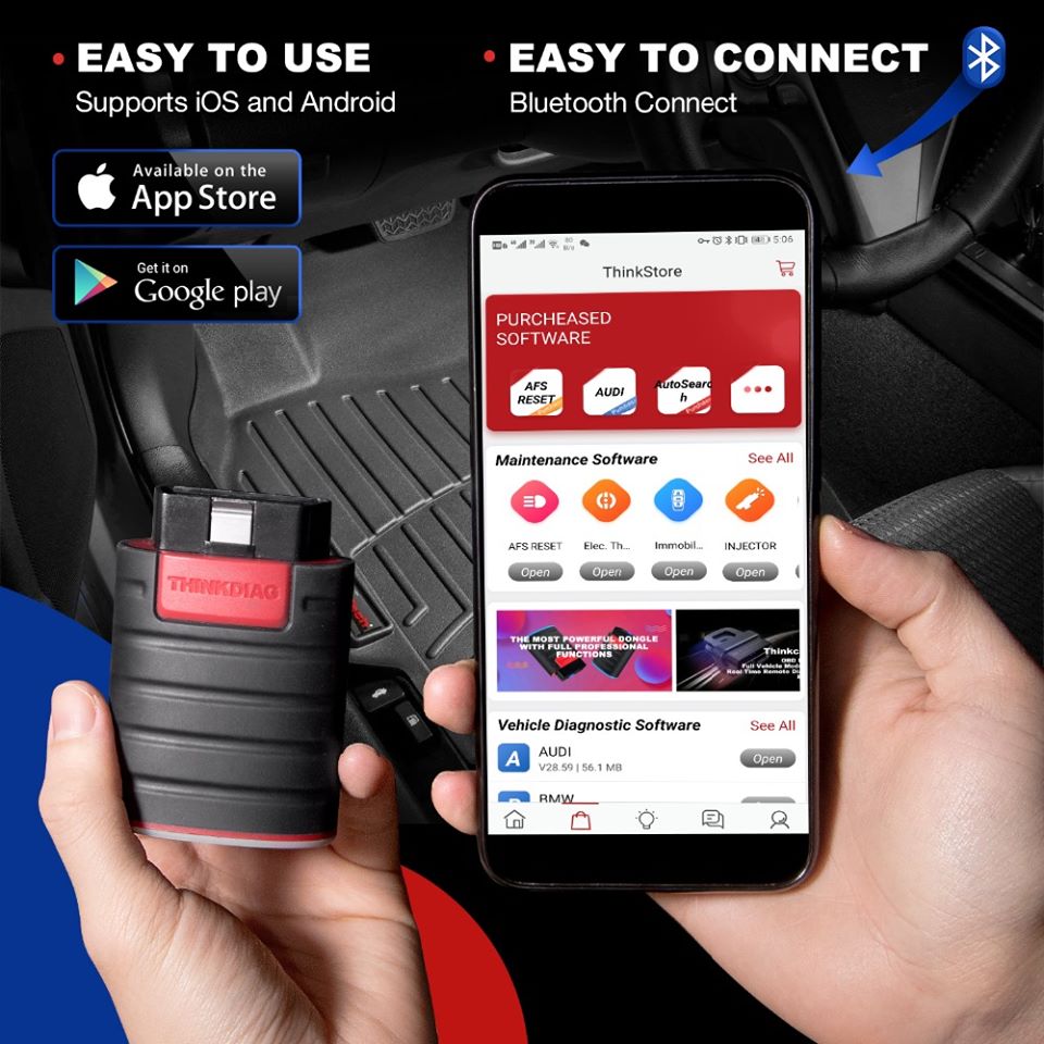 THINKCAR-Thinkdiag-Full-System-OBD2-Diagnostic-Tool-Powerful-than-Launch-Easydiag-With-3-Free-Software-SC511